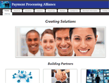 Tablet Screenshot of paymentprocessingalliance.com